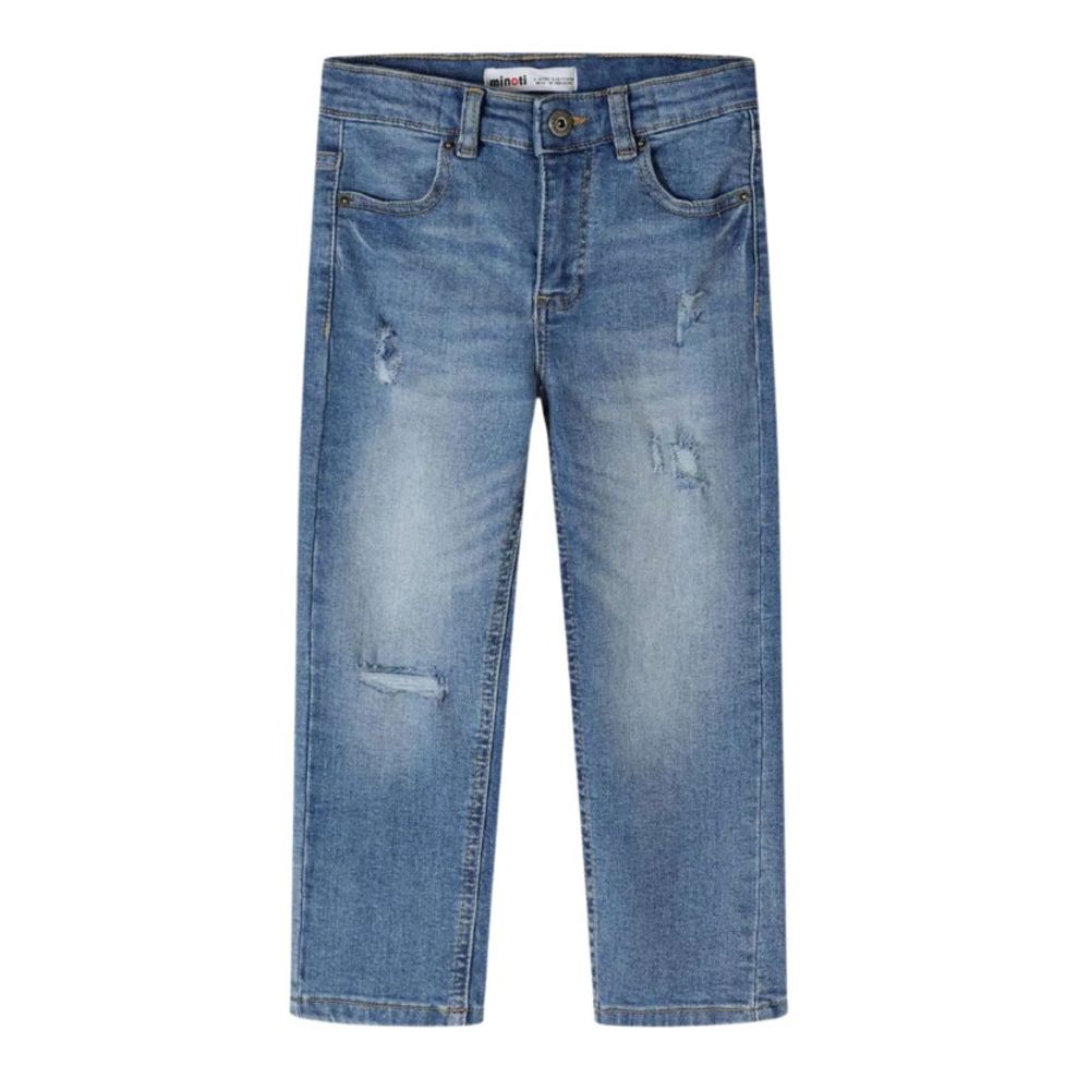 Minoti Farmerke za dječake - Ripped Denim, 4-5 god slika 1
