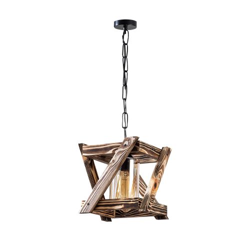 Erebos - 108-AV BlackWooden Chandelier slika 4