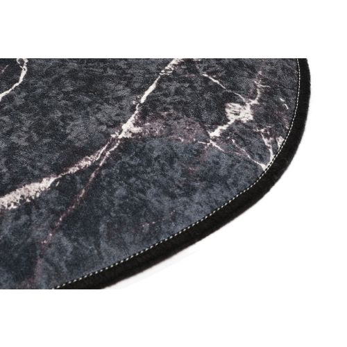 Colourful Cotton Tepih kupaonski, Marble DJT - Black slika 3