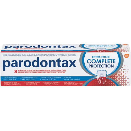 Parodontax pasta za zube Complete Protection Extra Fresh 75ml slika 1