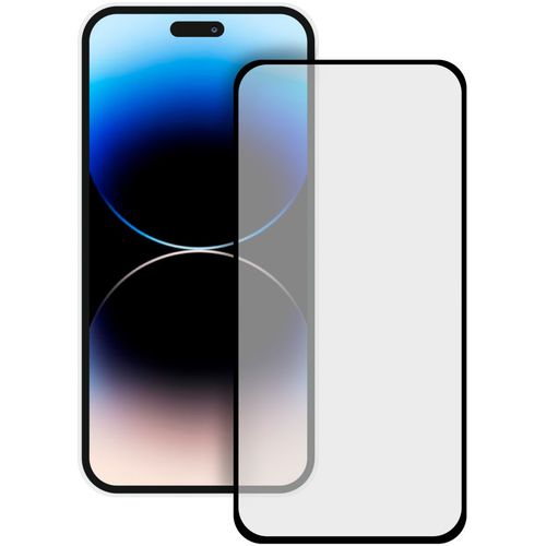 KSIX, extreme zaštitno staklo 2.5D 9H za iPhone 15 Plus, crni rub slika 1