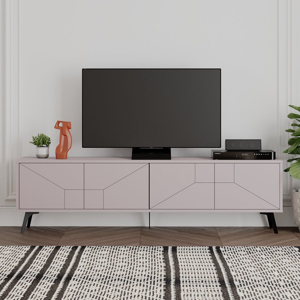 TV Stalak Dune - Svijetlo Mocha Boja slika 1