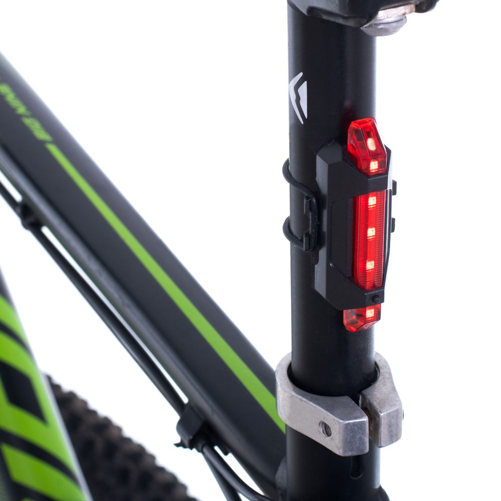 Led lampa za bicikl stražnja-prednja set usb slika 7
