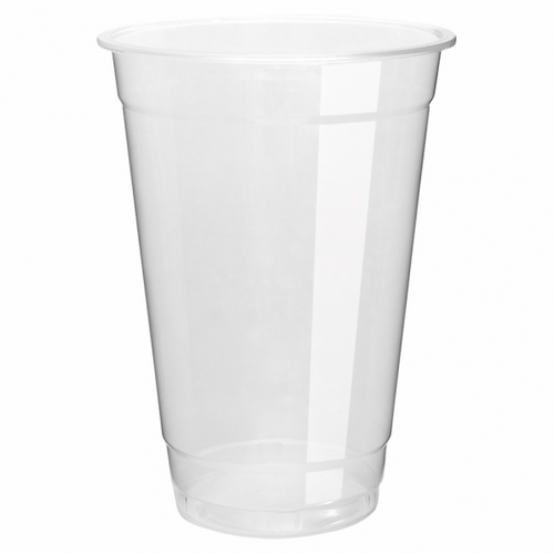 Plastična čaša prozirna 0.5L, baždarena,1000/1  slika 1