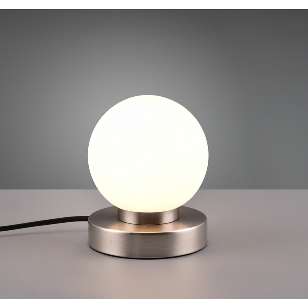 Prinz II TOUCH ME stolna lampa nikl mat slika 1