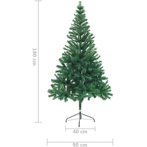 Umjetno božićno drvce sa stalkom 180 cm 564 grane slika 31