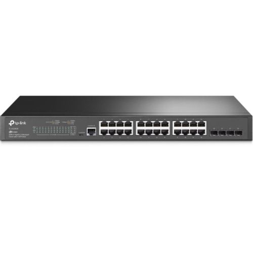 Switch TP-LINK TL-SG3428 Gigabit 24xRJ45 1Gbps Smart L2+ 4x SFP Rackmount metalno kuciste slika 1