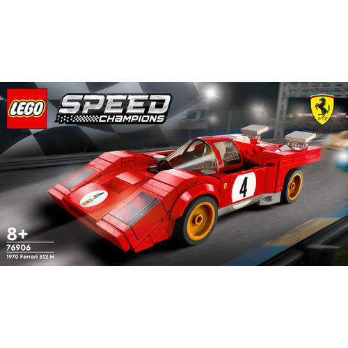 LEGO® SPEED CHAMPIONS 76906 1970 Ferrari 512 M slika 8