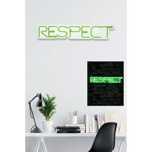 Wallity Ukrasna plastična LED rasvjeta, Respect - Green slika 10