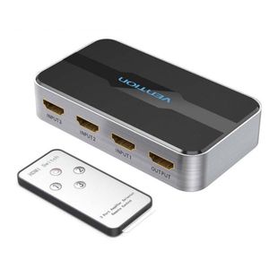 Vention 3 in 1 out HDMI 2.0 Switch Grey