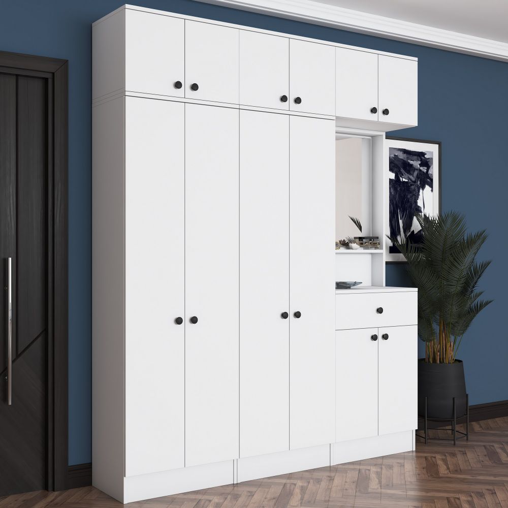 Hall Stand EA142 - Bijela slika 3