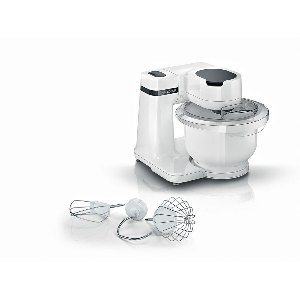 BOSCH kuhinjski aparat MUM Serie 2|,BIJELI, 700W 4 Brzine, Slastičarski set slika 1