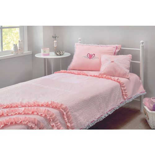 L'essential Maison Rosa (120-140 cm) Set prekrivača sa jastučićima slika 2