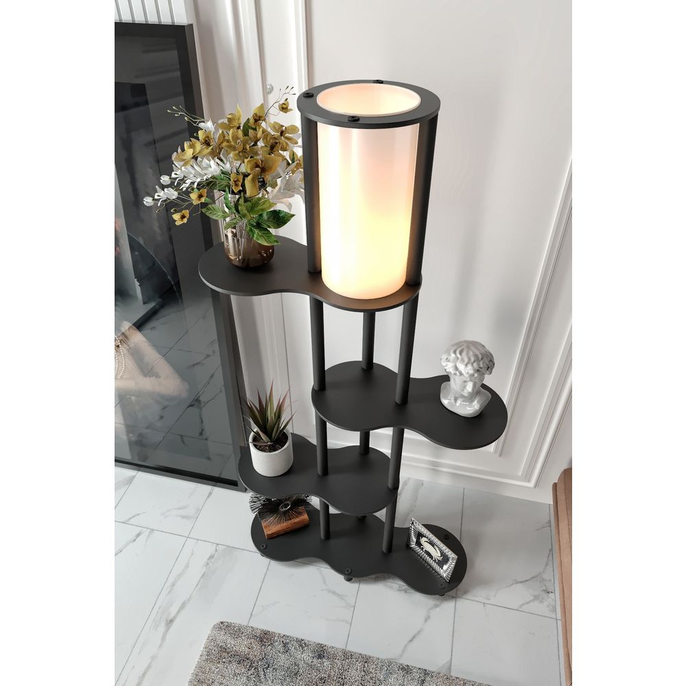 Podna lampa KS-11115, crna slika 3