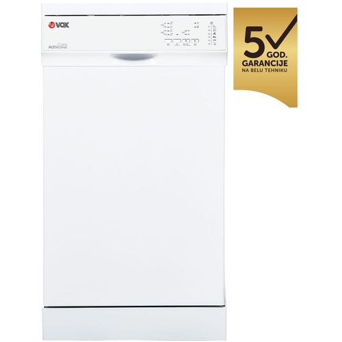 Vox LC10Y15CE mašina za pranje sudova, 10 kompleta, širina 45 cm, bela boja slika 1