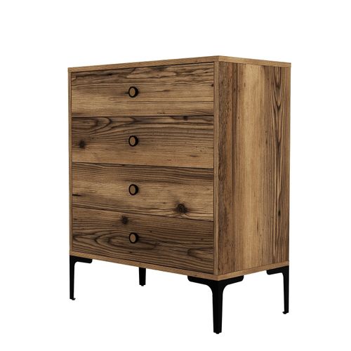 Lizbon 539 - Walnut Walnut Dresser slika 4