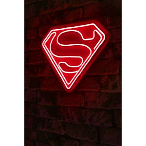 Wallity Ukrasna plastična LED rasvjeta, Superman - Red