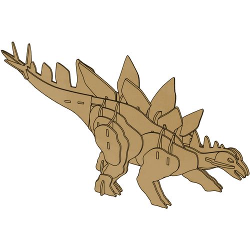 3D drvena slagalica stegosaurus 41 elemenata slika 2