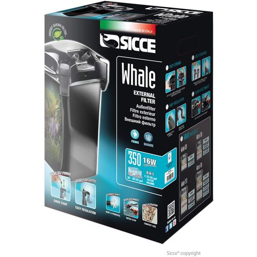 Sicce Whale vanjski filter 120+Easy Start, 540 l/h slika 1