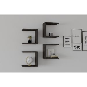 Base - Anthracite Anthracite Wall Shelf