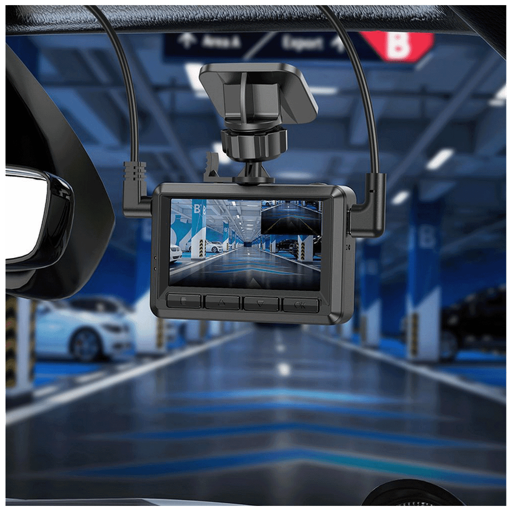 hoco. Auto kamera, 2 Mpxiel, Dual Camera, FullHD, microSD - DV3 slika 6