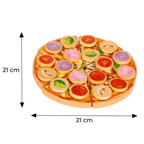 Drvena pizza 27 elemenata slika 4