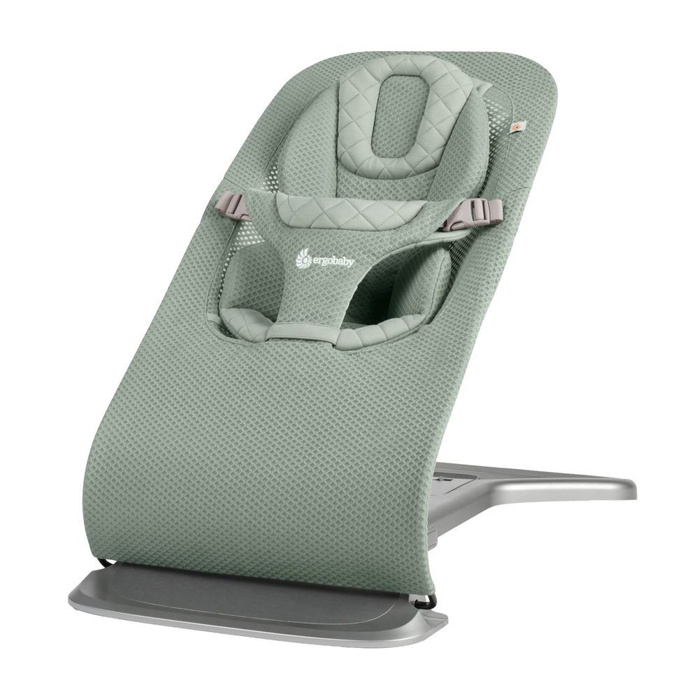 Ergobaby ležaljka Evolve 3u1 Mesh - Sage Green + POKLON luk s igračkama  slika 14