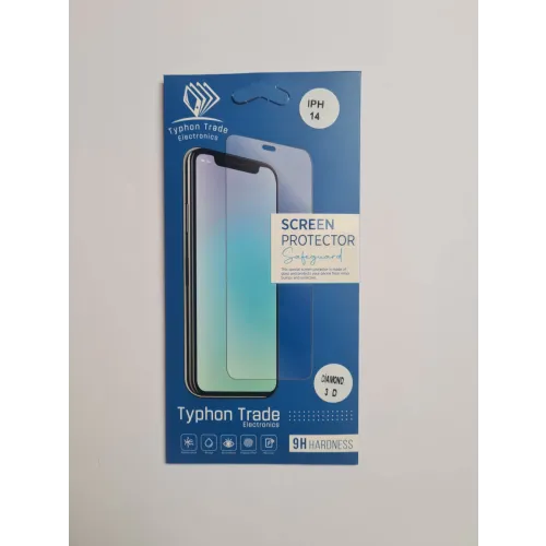 iPhone 14 Diamond 3D Fullcover Antistatic zaštitno staklo slika 1