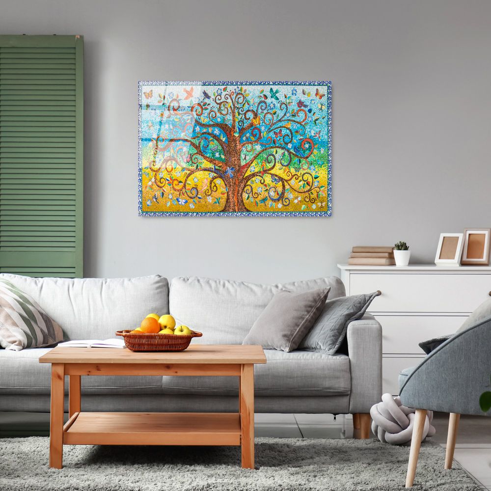 UV-211 Dekorativna Slika na Kaljenom Staklu, 70 x 100 cm, Višebojna slika 3