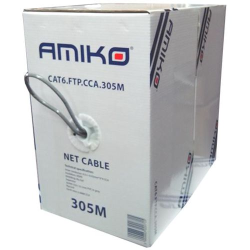 Amiko Mrežni FTP kabel, CAT6, CCA, 305 met - CAT6 FTP CCA 305m slika 3