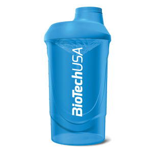 BioTech USA Šejker Wave 600 ml Plavi