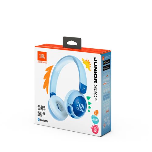 JBL Junior 320 Bluetooth children's headphones, blue slika 5