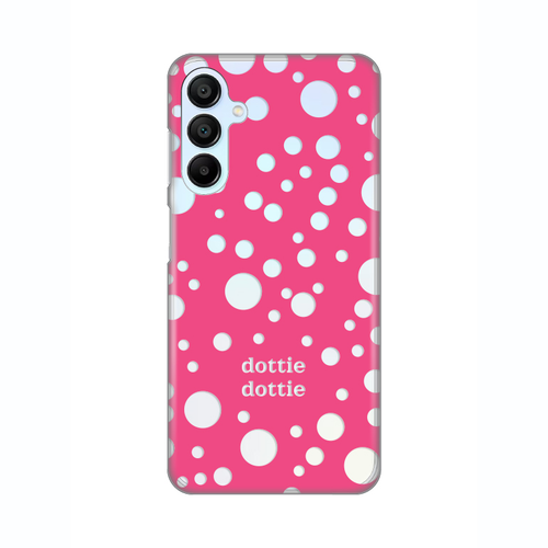 Torbica Silikonska Print Skin za Samsung A156B Galaxy A15 5G Dottie Dottie Pink slika 1