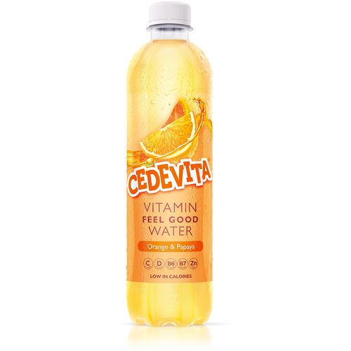 Cedevita vitaminska voda naranča i papaya 0,5l slika 1