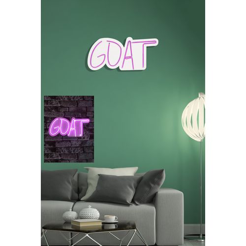Wallity Ukrasna plastična LED rasvjeta, GOAT - Pink slika 3