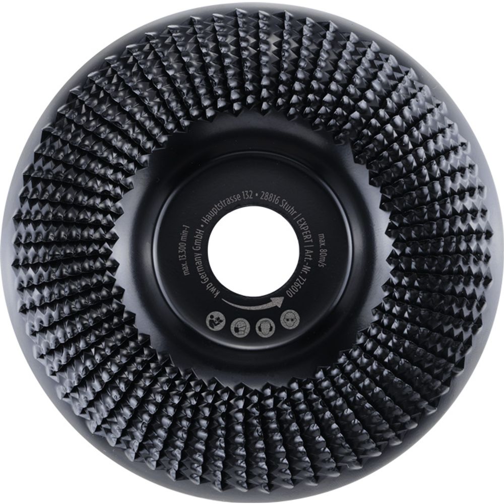 KWB brusna ploča za rezbarenje, 125 mm slika 1