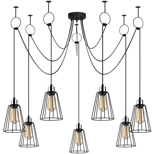 Tel - 6661 Black Chandelier slika 2