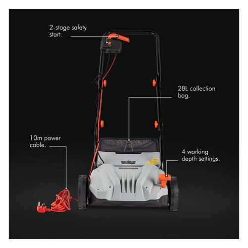 VonHaus električni aerator za travnjak 1300W slika 3