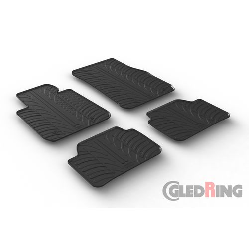 Gledring gumeni tepisi za BMW Serie 1 F20 / F21 2011-08.2019   slika 1