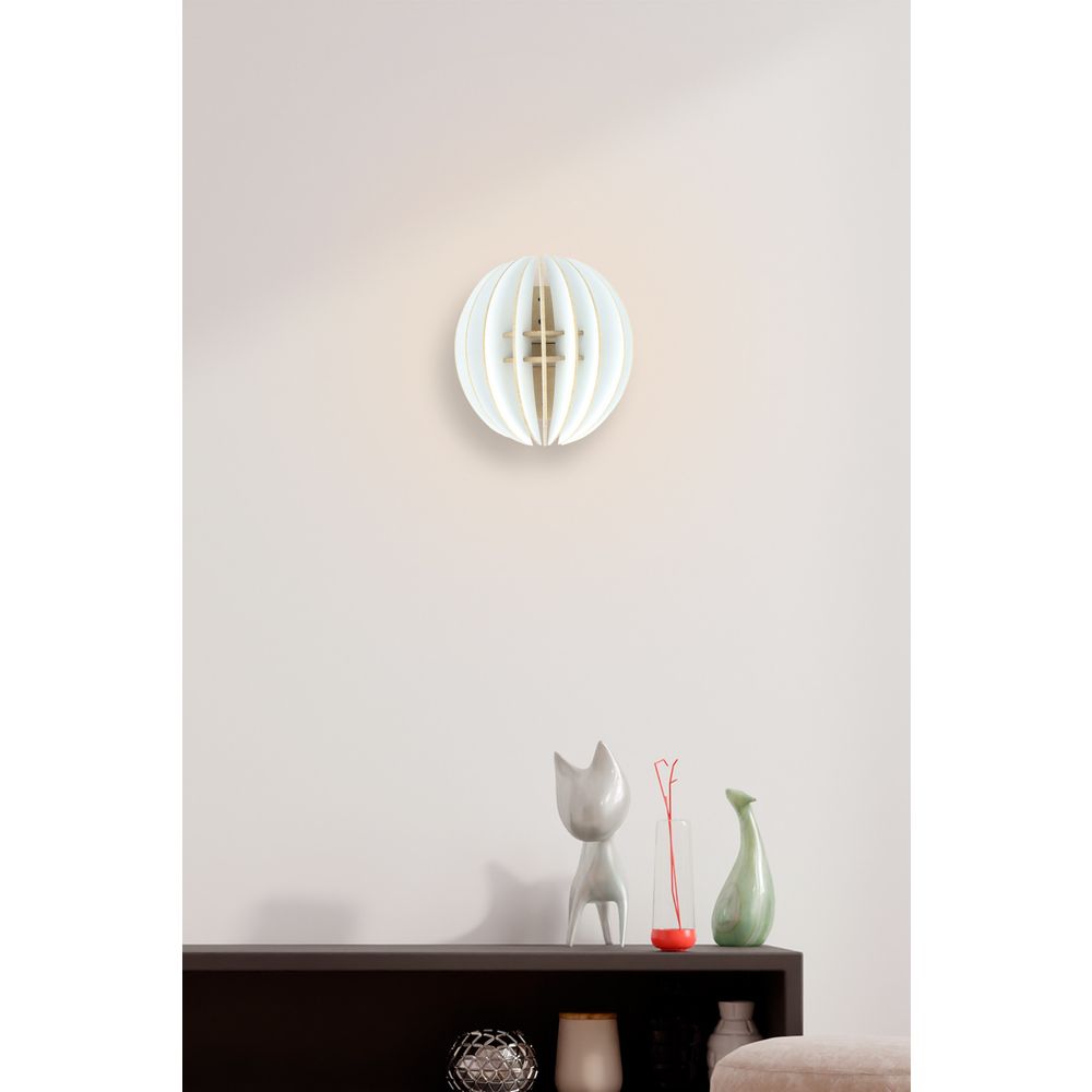 Zidna lampa 208-SB u bijeloj boji slika 1