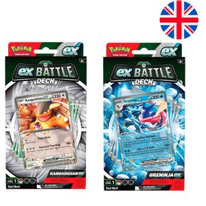 English Pokemon Battle Deck of cards trading sorto