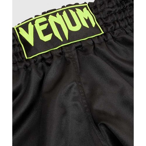 Venum Classic Muay Thai Šorc Crno-Neon Žuti XL slika 3