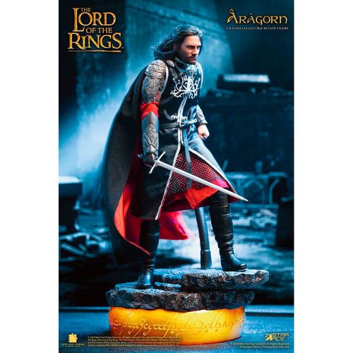 The Lord of the Rings Aragorn Deluxe Version Real Master figure 23cm slika 3