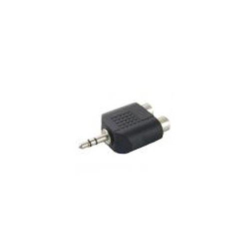 Audio adapter 3,5mm Muški -> 2 x RCA Ženski - SBOX slika 1