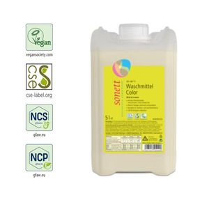 Sonett Tečni deterdžent za veš Color Mint & Lemon 20-60°C, 5000ml