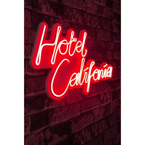 Wallity Ukrasna plastična LED rasvjeta, Hotel California - Red slika 1
