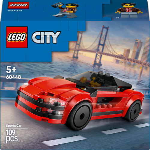 LEGO® CITY 60448 Crveni sportski auto slika 7