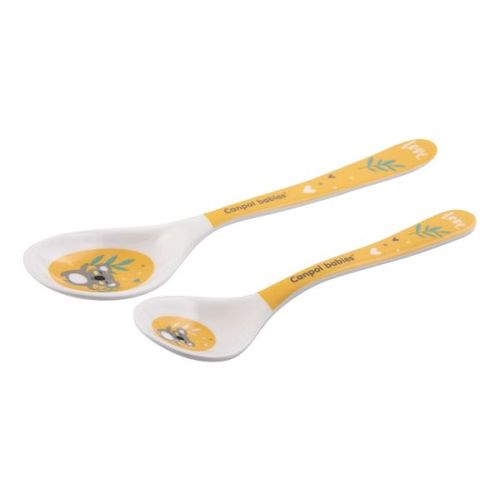 Canpol Babies Set Kašika (2Kom) 4/530 Melamine - Exotic Animals Yellow 9m+ slika 3