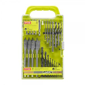 Ryobi set svr, bit i svrdla za drvo  31-dijelni RAKDD3 RPP24