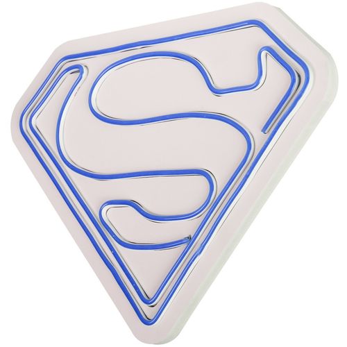 Wallity Ukrasna plastična LED rasvjeta, Superman - Blue slika 13